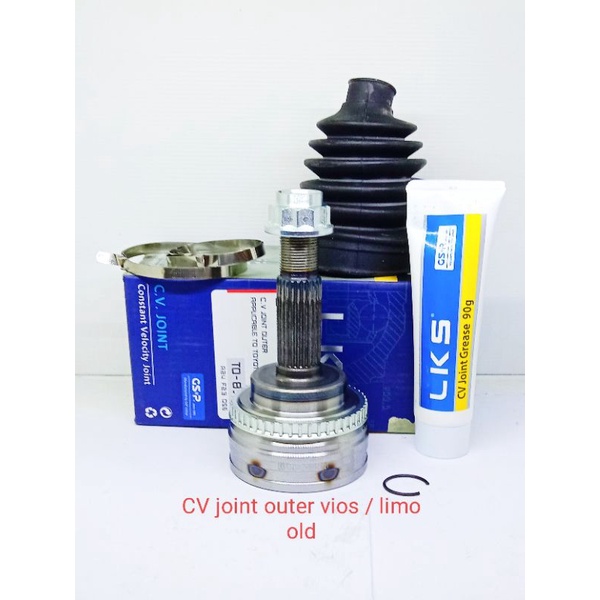 CV JOINT LUAR VIOS / LIMO OLD 03-07 AS RODA LUAR LKS