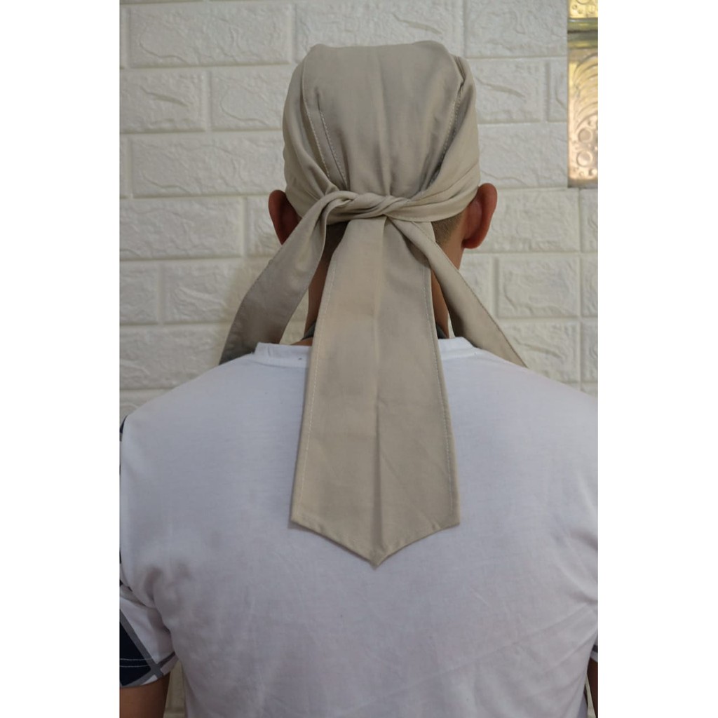 Topi chef ikat plus bordir