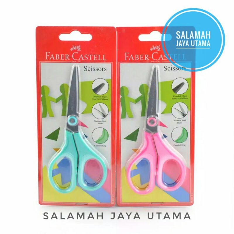 

Gunting Anak Faber Castell 1871 / Kids Scissors Faber Castell