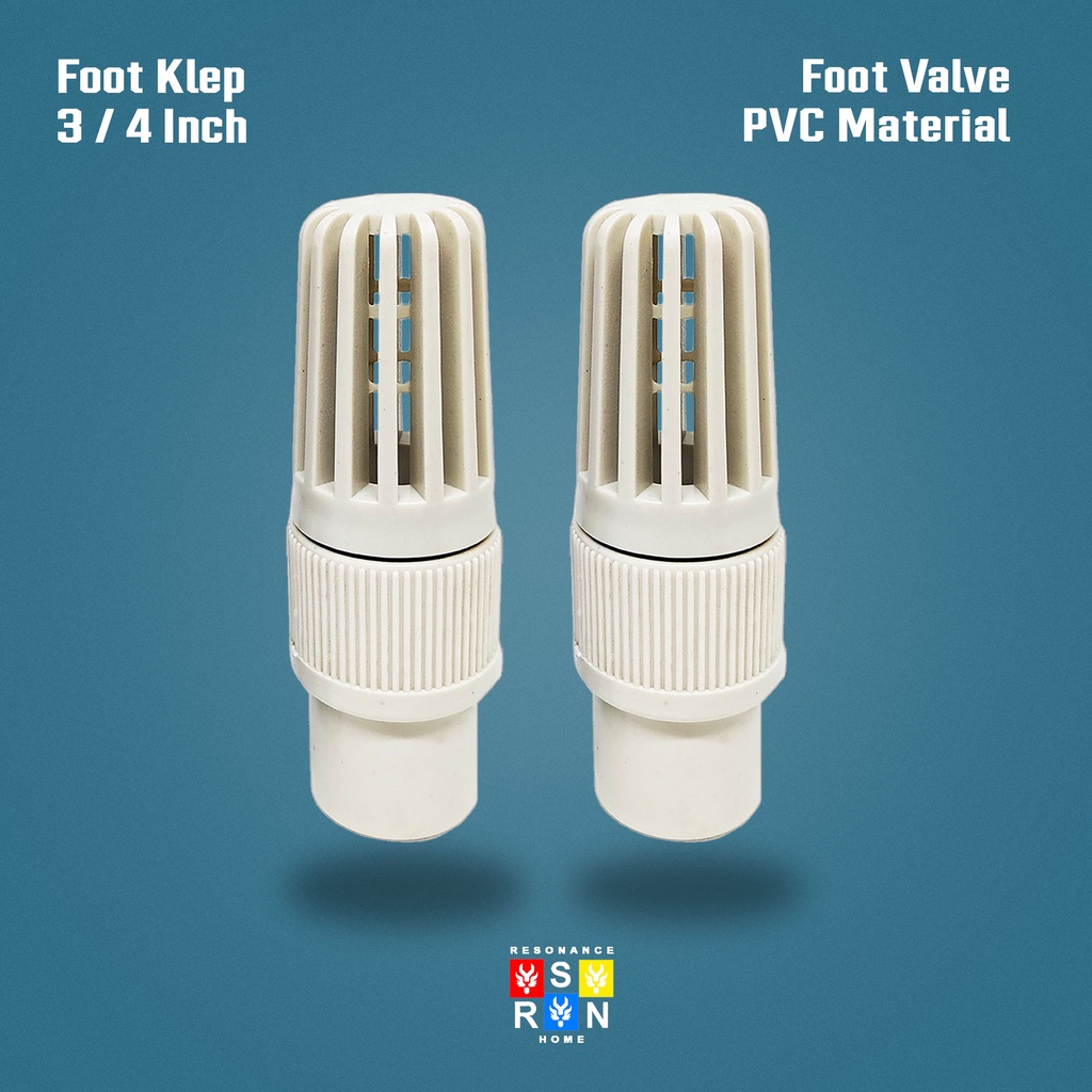 Foot Klep / Foot Valve Jumbo Ukuran 3/4 Inch Resonance Home