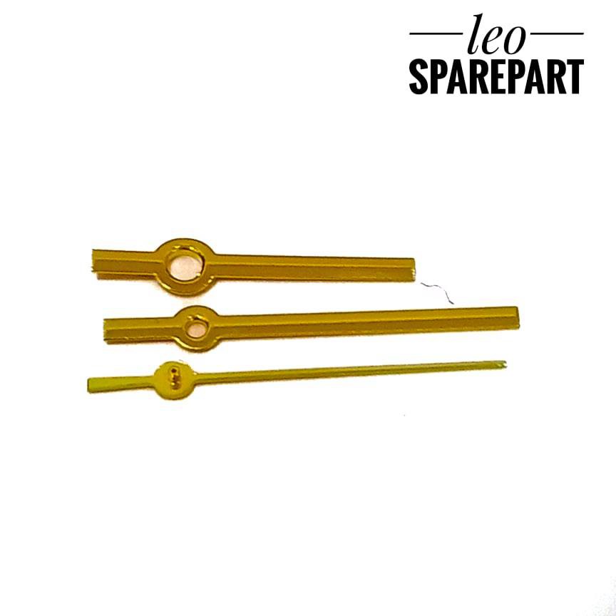 Jarum jam tangan 2035-11 kuning panjang