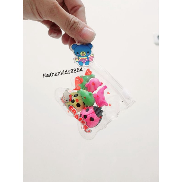 

Penghapus Pensil set karakter lucu