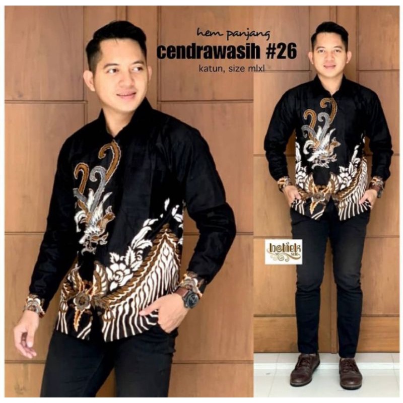 Kemeja Batik Lengan Panjang Kemeja Batik Pria Batik Cowok Batik Berkualitas Seragam Nikah Batik Kantor Batik Termurah Terlaris Batik Pesta Kemeja Pria