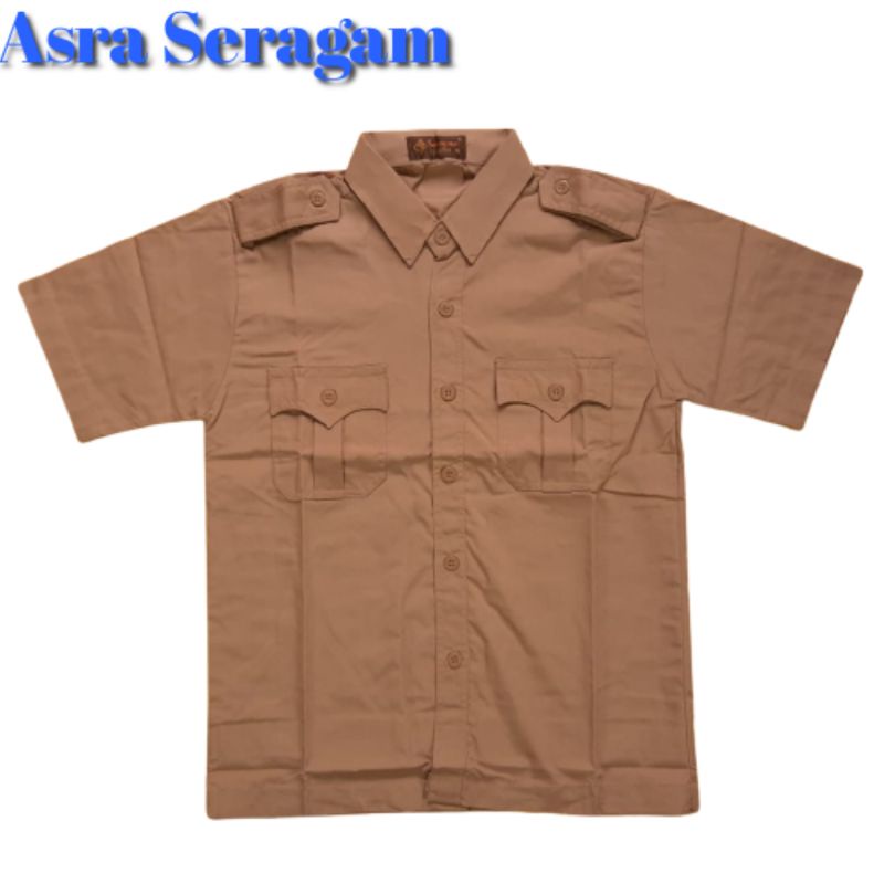 Baju Pramuka Smp Sma/Smk lengan pendek