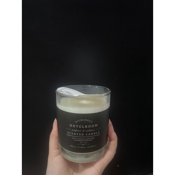 kiumarket scented candle hotelroom
