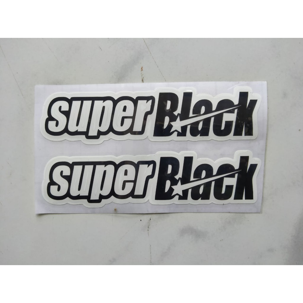 

Cutting Stiker Super Black isi 2 pcs