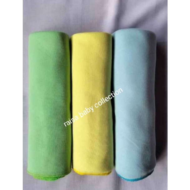 3pcs bedong kain rainbow