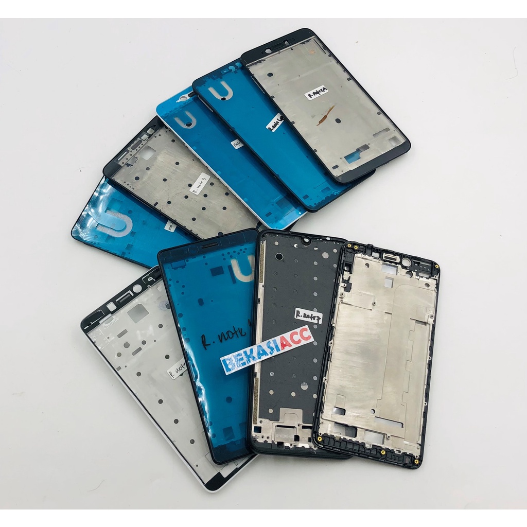 FRAME / BEZEL XIAOMI REDMI NOTE 3 / 4 / 4X / 5PRO / 5A / 5A PRIME / 6 PRO / NOTE 7 TULANG TENGAH LCD