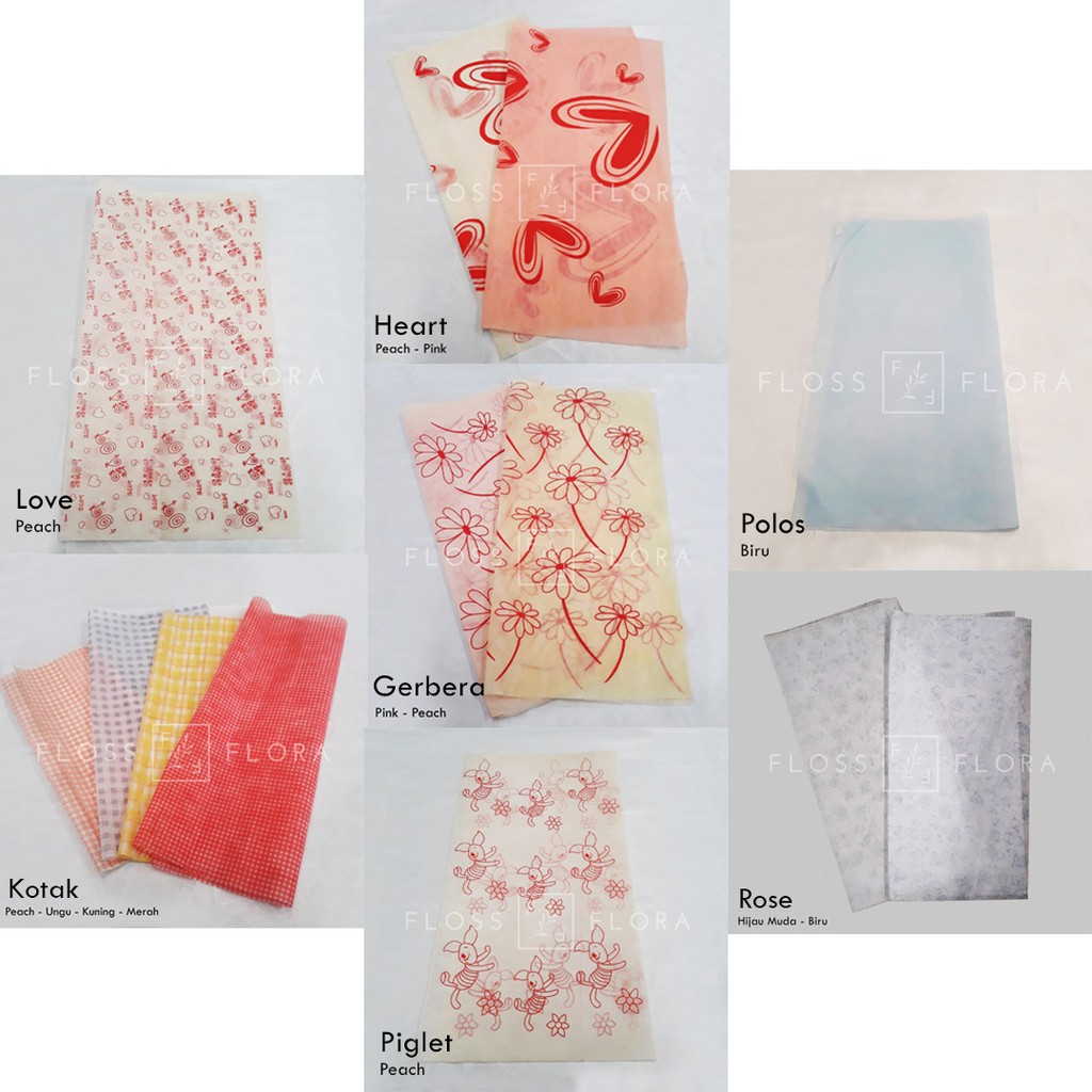 

Bungkus Kado / Tissue YN ( Isi 5 Pcs )