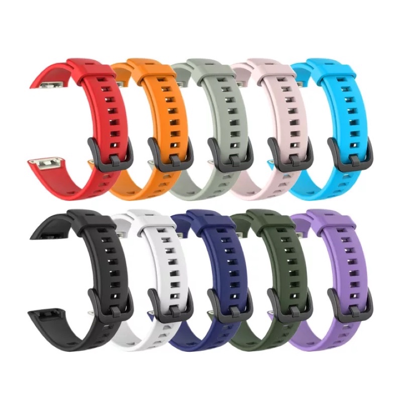 Strap silicone Untuk Jam Huawei band 6/ Huawei Band 6 Pro/Honor band 6