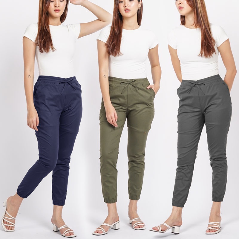 ARENA - CELANA JOGGER WANITA BIG SIZE