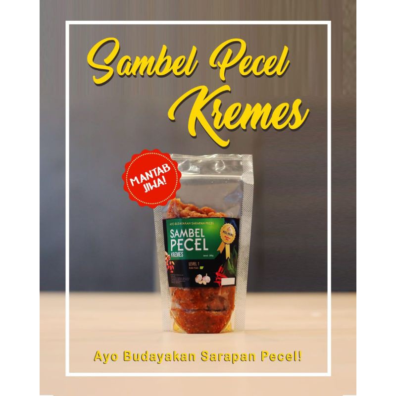 

Sambel Pecel Kremes Madiun Level 1 200 gram