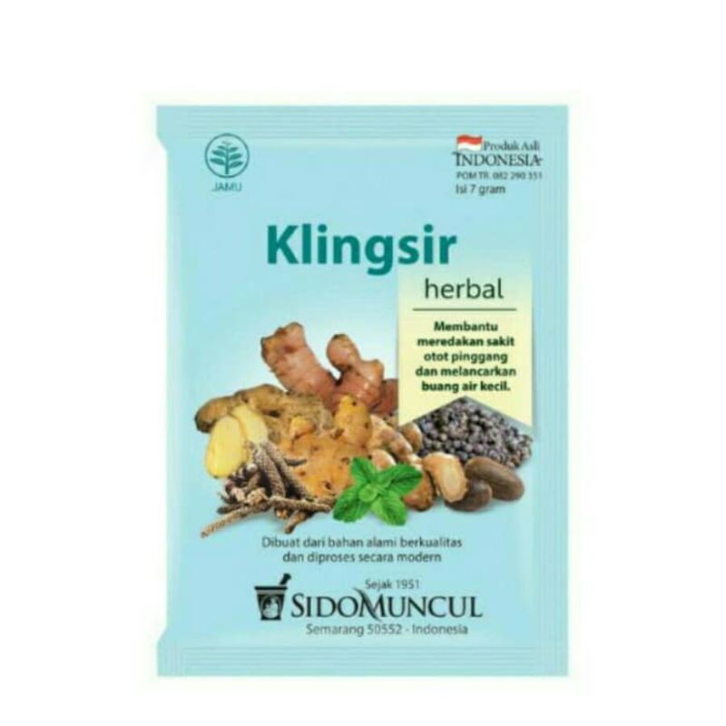 

Jamu Klingsir Sido Muncul