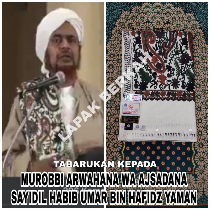 Sorban Kasmir India sulam brand teratas