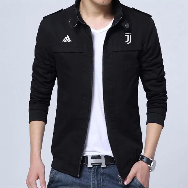 Jaket kanvas juventus