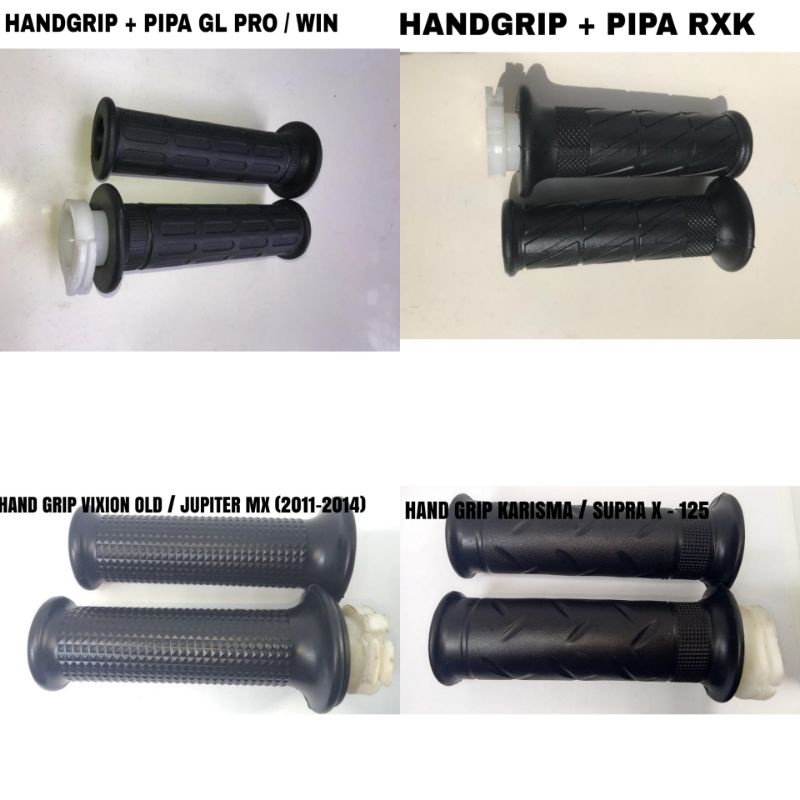 Hand Grip + Pipa Gas RXK / GL Pro / Win / Vixion / Jup MX / Karisma / Supra x 125