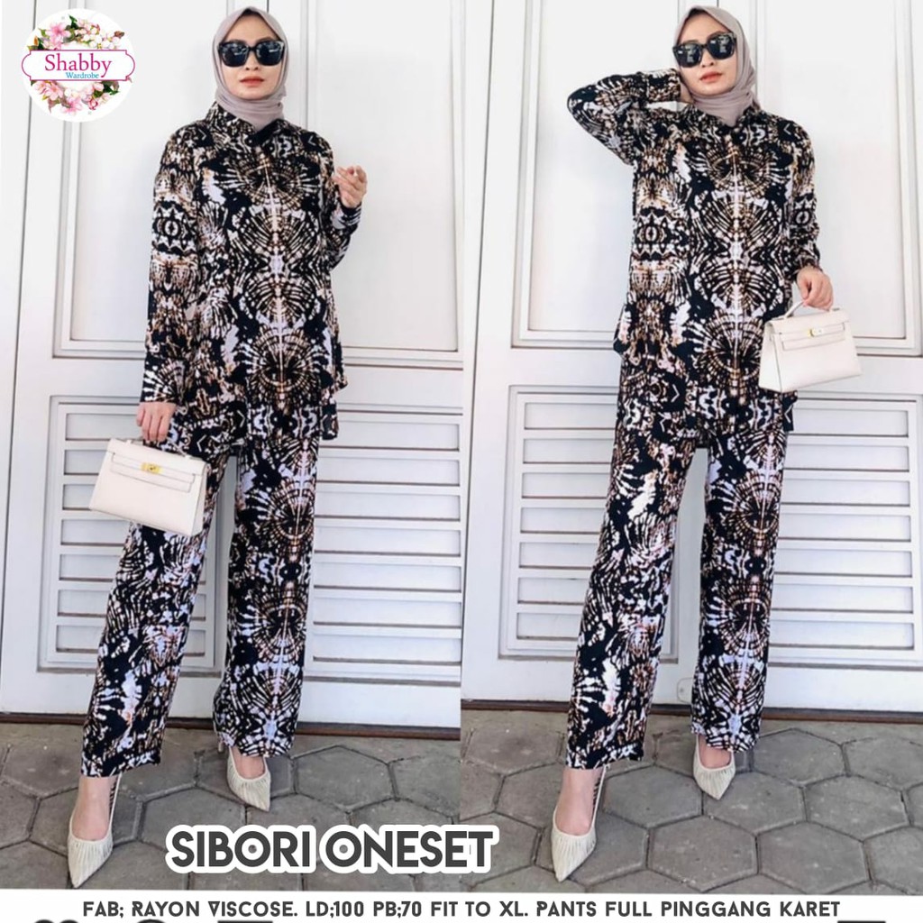 ZEPE Sibori oneset daily set | Setelan premium | Setelan lengan panjang.