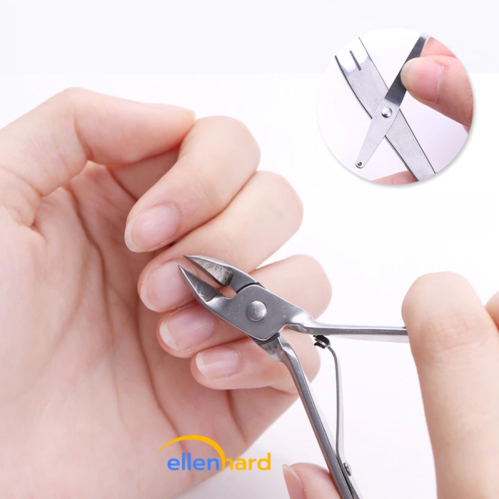 Gunting Kuku Kaki Jempol Tang Potong Gunting Kuku Cantengan Canteng Kutikula Cuticle Nail Nipper Knifezer