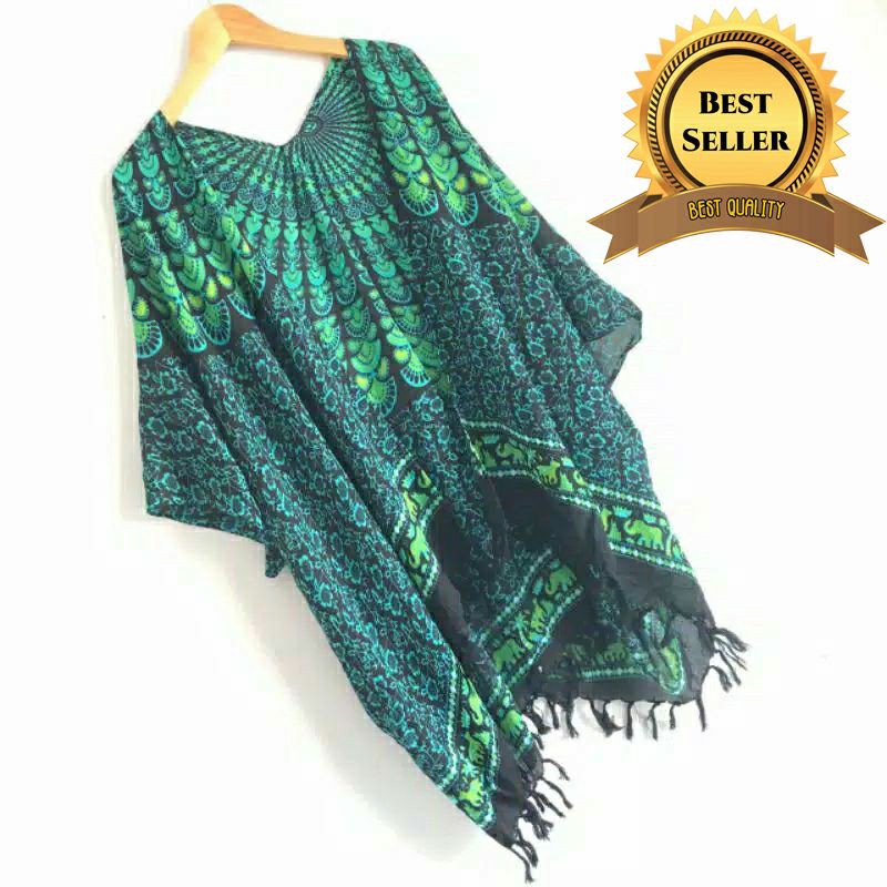 |COD| Outer Rayon Bali Motif Merak