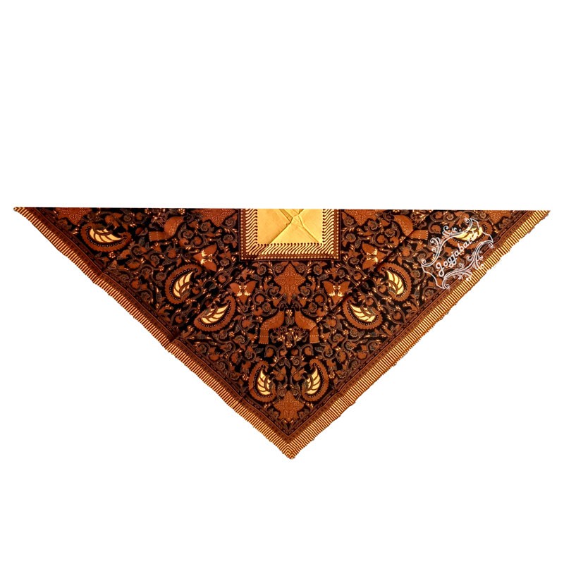 Kain Iket Udeng Bahan Blangkon Motif  Sri Katon