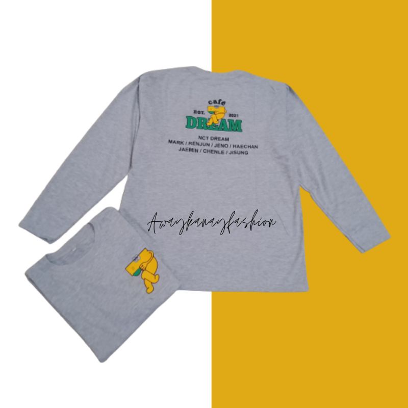 KAOS NCT CAFE 7 DREAM KATUN COMBED 24s |t-Shirt NCT CAFE 7 DREAM TIDAK MENERAWANG TERMURAH