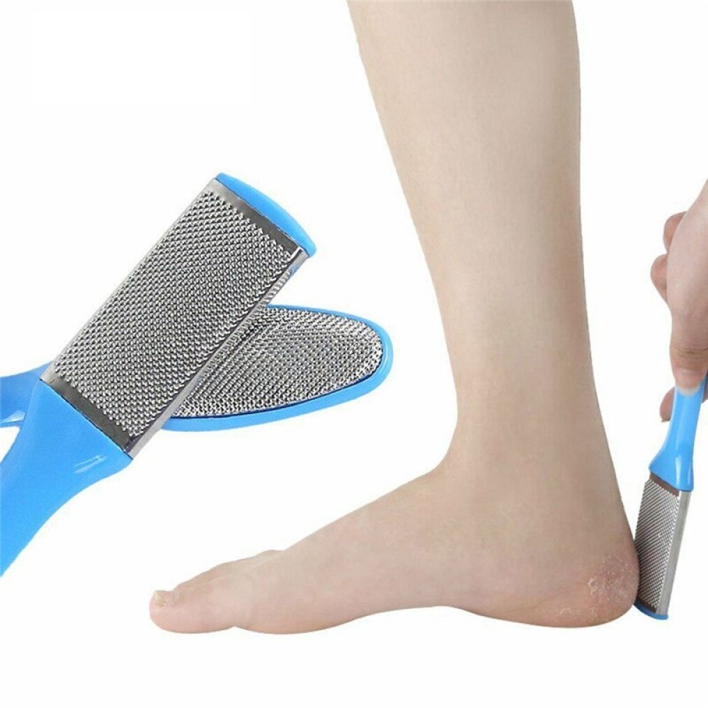 Sikat Kaki Alat Penggosok Tumit Kaki 8 in 1 Penghalus Tumit Kaki Pecah dan Kering Pedicure Foot Care Set