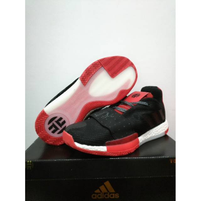 (FREE TALI SEPATU PENGGANTI) SEPATU BASKET ADIDAS HARDEN VOL. 3 BRED / HARDEN 3