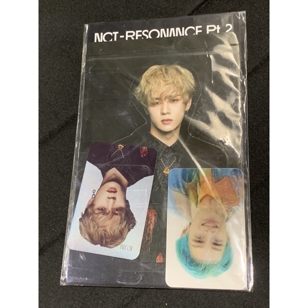 Kun lenticular holo pc set sealed merchandise official nct resonance pt 2 standee hologram photocard