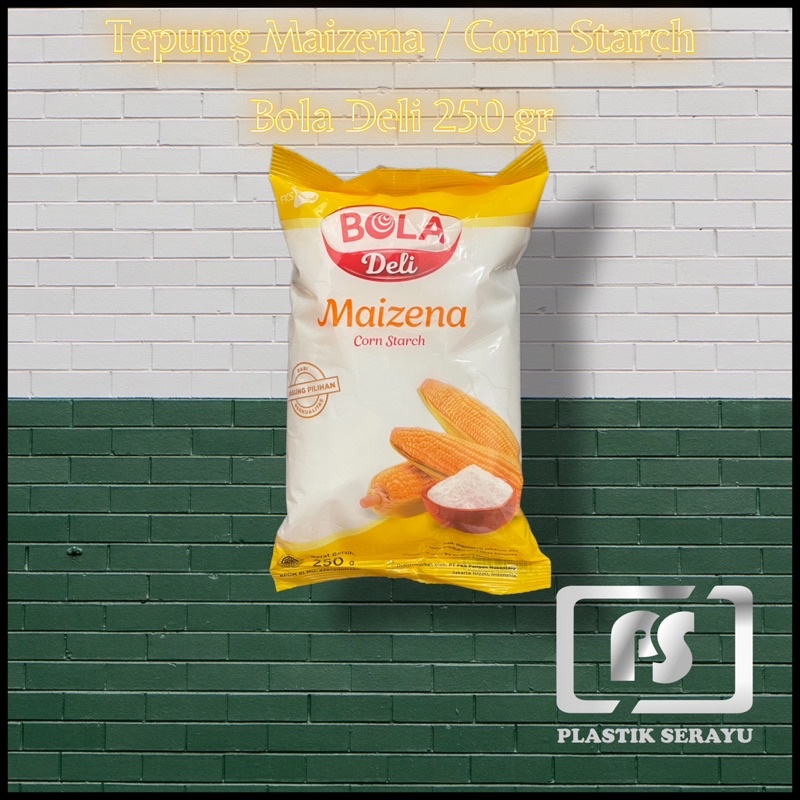 

Tepung Maizena / Corn Starch Bola Deli 250 gr Tepung Jagung