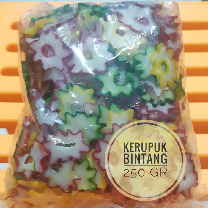 

Q121Sa Kerupuk Bintang Tersanjung 250 Gr D51qs44