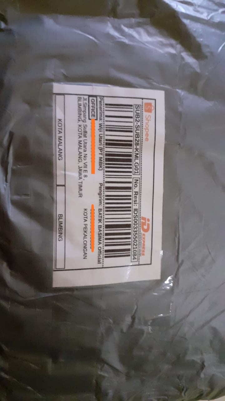 Batik Couple Keluarga Sania Ruffle Ori Ndoro Jowi Dnt Puser Biru