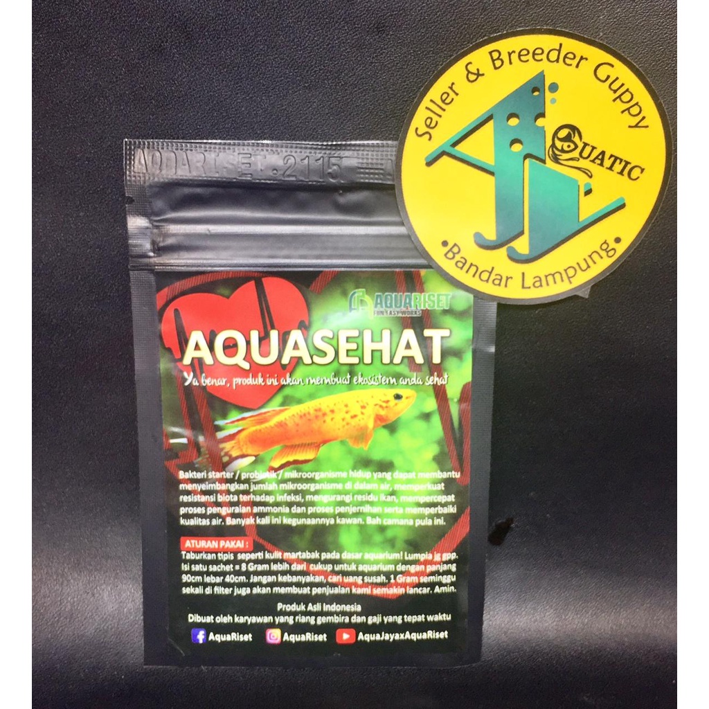 AQUASEHAT Bakteri starter untuk aquascape