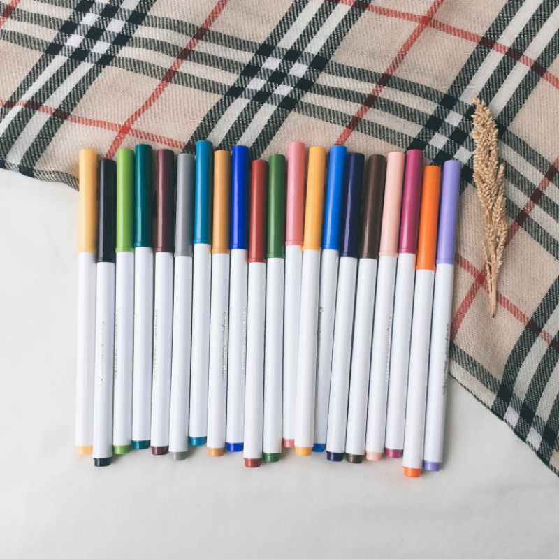 

Satuan / Ecer Brush Pen Crayola Supertips Brushable markers / Brushpen Crayola 20 Warna Part 1