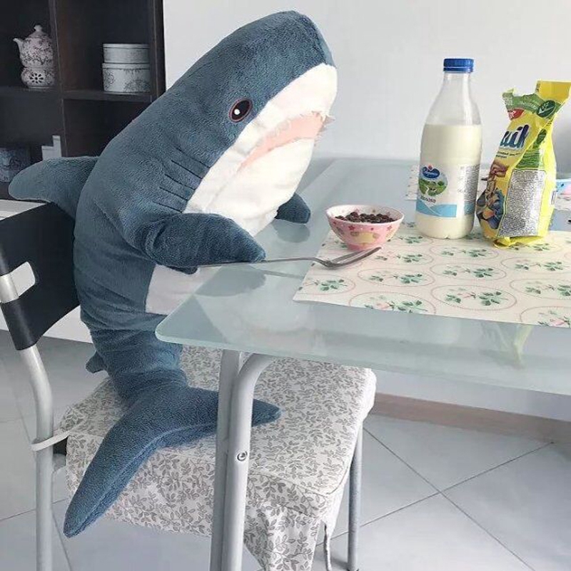 ikea shark doll