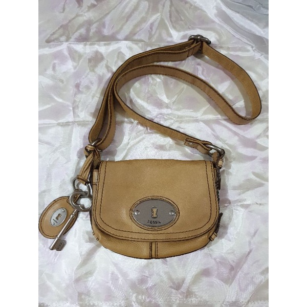 Preloved tas fossil maddox mini