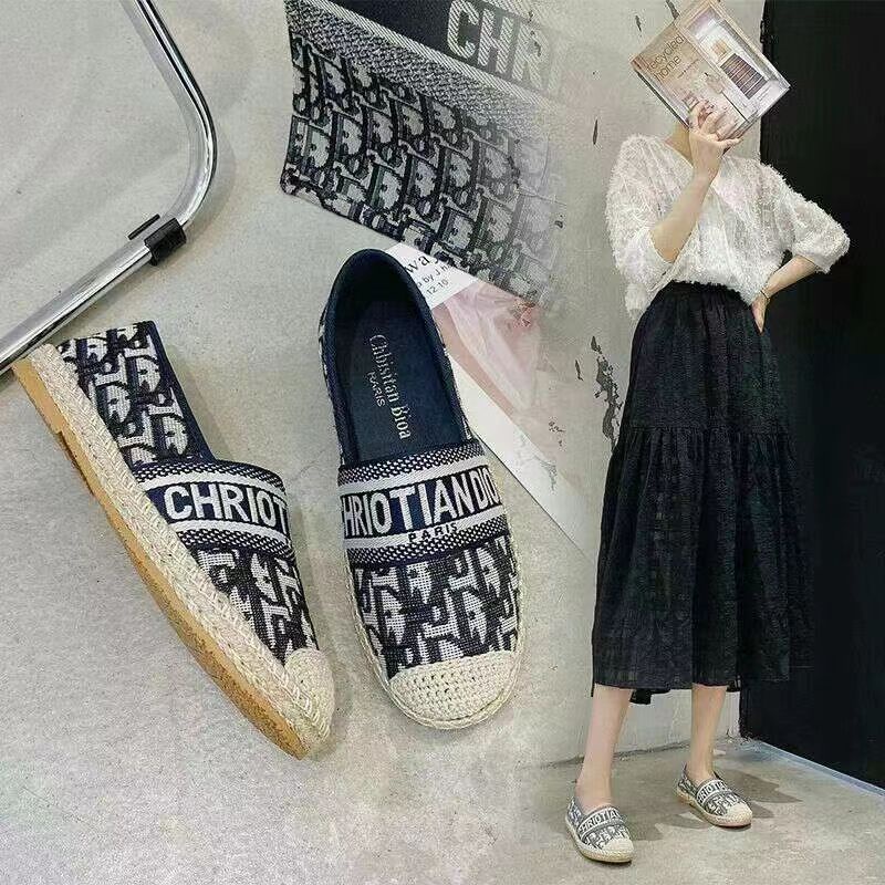 Free BOX Sepatu Flat Shoes Slip On Wanita Import model Sling Back terbaru kekinian termurah NS1282