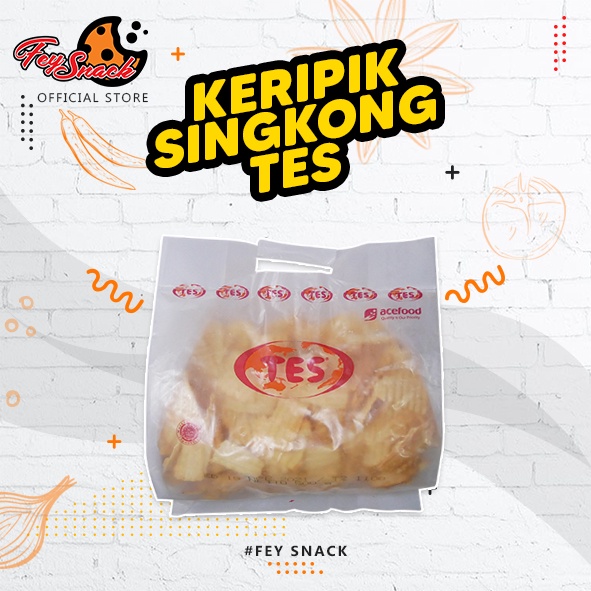 

keripik singkong tes rasa keju berat 530gram