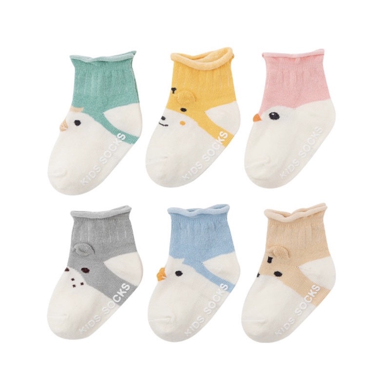 Kaos Kaki Anak Bayi Balita Model Telinga/Mulut Animal / Baby Kids Socks