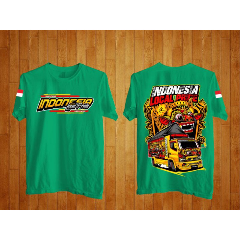 kaos Truk kaos trek kaos truck kaos Truk Indonesia lokal pride