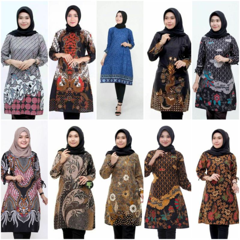 TUNIK BATIK PAGAR AYU