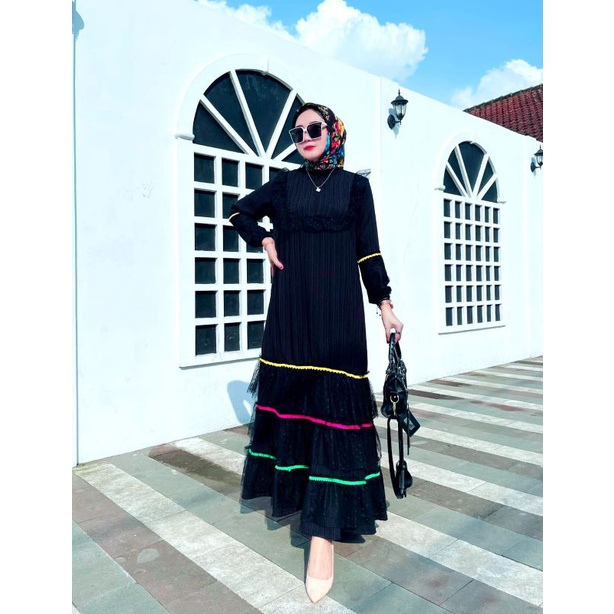 Gamis dress Syakila kk collection