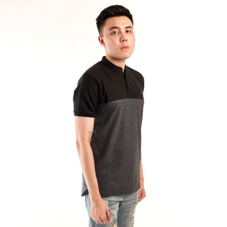 Brotherholicstore polo shirt lengan pendek polos hitam