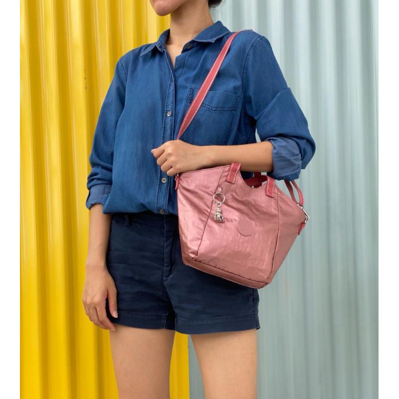 KIPLING Nori Metallic Shoulder Bag