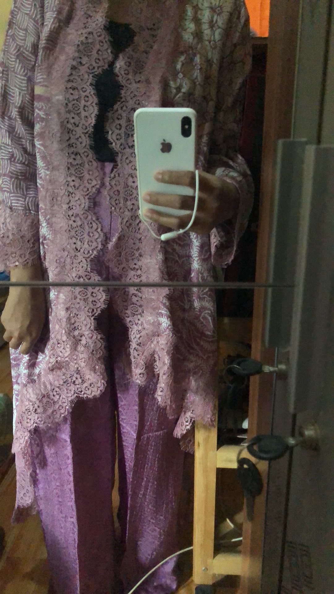 Zayba Set Batik Viscose Lace / Outer Batik With Lace / Set Batik