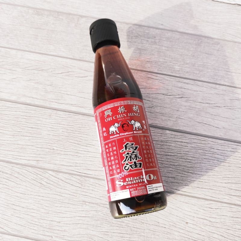 

Double Elephant Sesame Oil Minyak Wijen Cap Dua Gajah Fragrant 300ml Botol Kecil