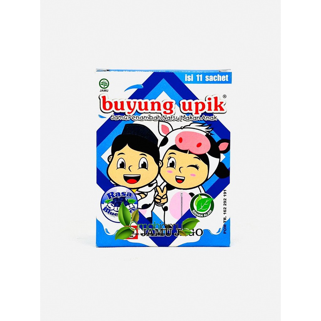 

BUYUNG UPIK RASA SUSU BLUBERRY. JAMU KESEHATAN ANAK
