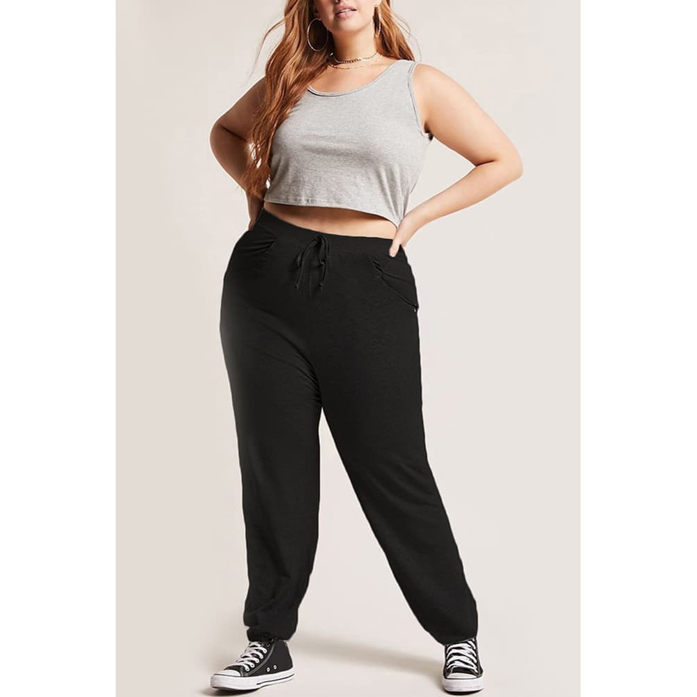 Celana wanita - celana jogger big size