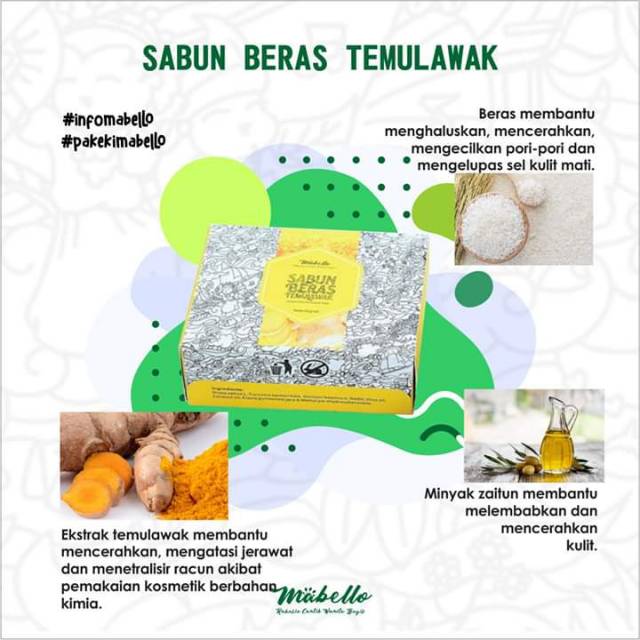 MABELLO SABUN BERAS TEMULAWAK
