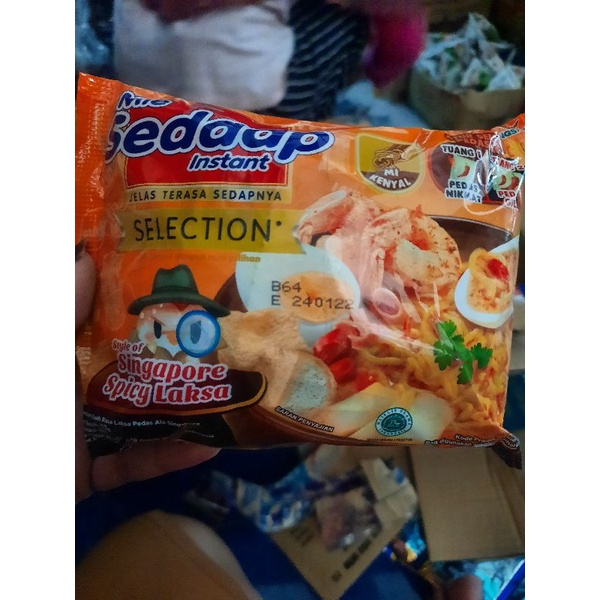 

mie sedap singapore spicy laksa selection