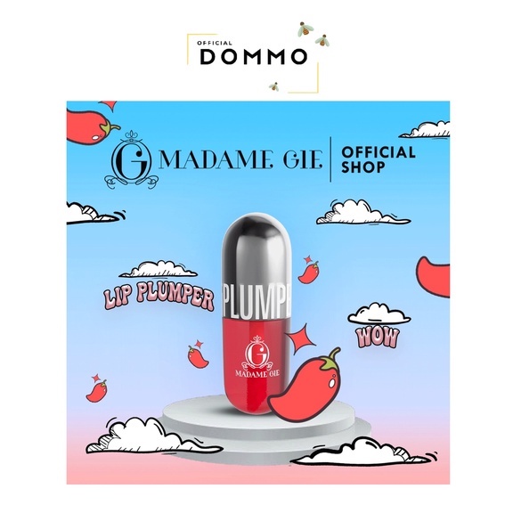 DOMMO - D8136 Madame Gie #LiPlumper - Makeup Lipill Plumper Lipstick
